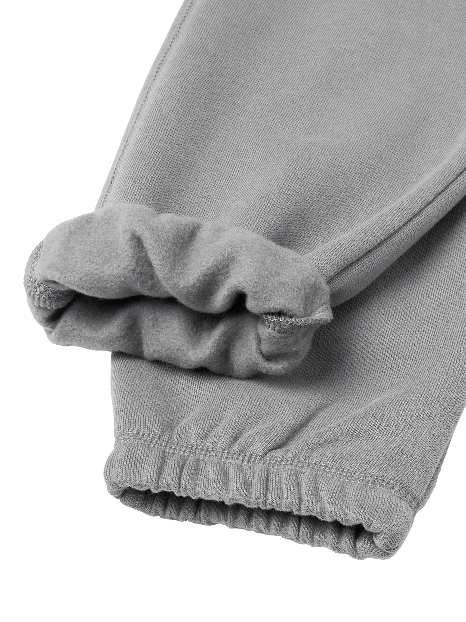 Product image 3 of 3, which shows Benetton Baby's Fleece Joggers, Grey, 6-7 years