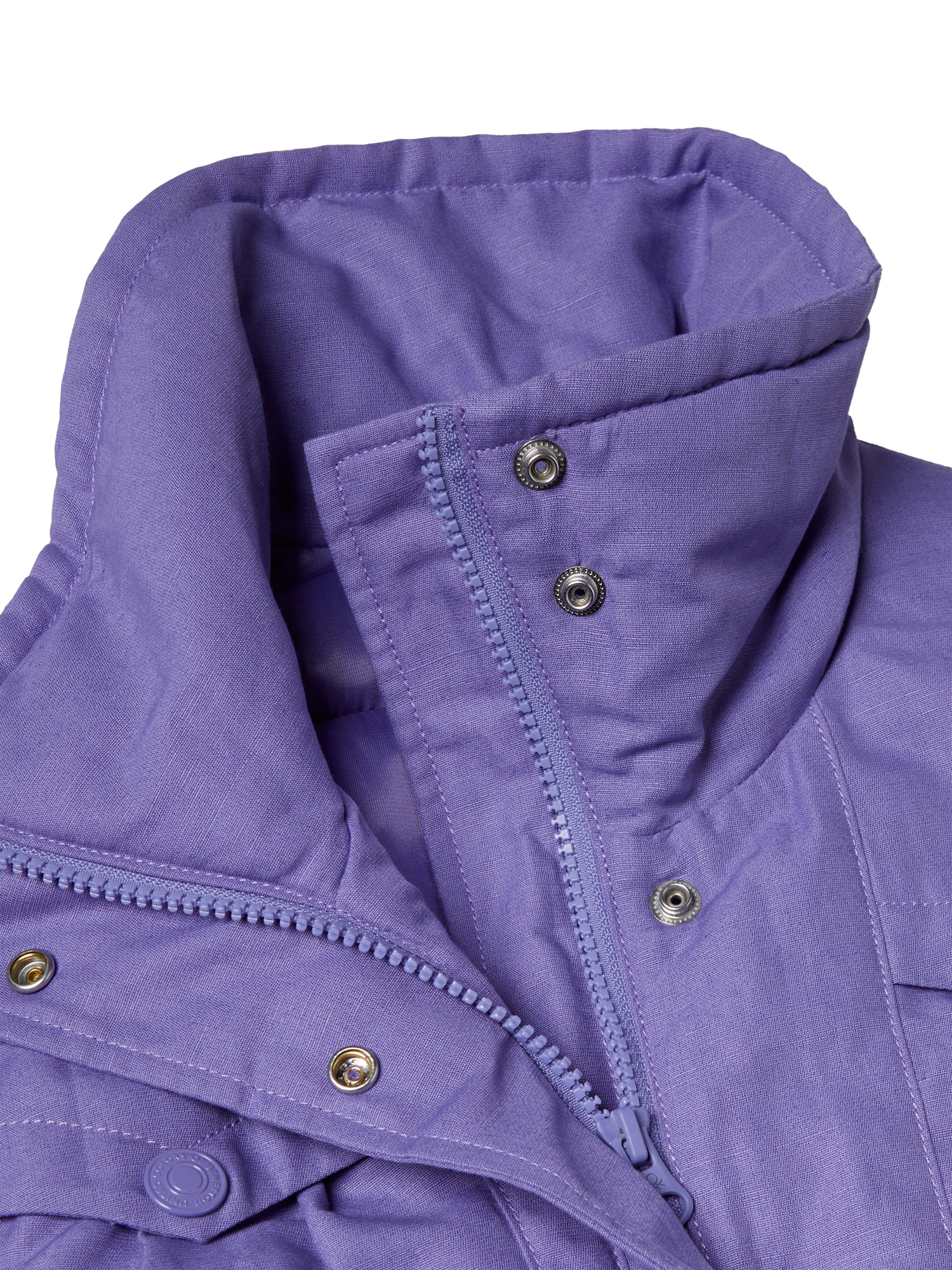Product image 3 of 3, which shows Benetton Kids' Sports Jacket, Violet, 6-7 years