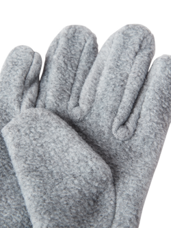 Benetton Kids' Fleece Gloves, Grey - view 2, Grey