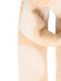 ICHI Mie Spot Tassel Scarf, Safari - view 2, Safari