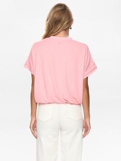 Numph Leah Boxy T-Shirt, Pink - view 2, Pink
