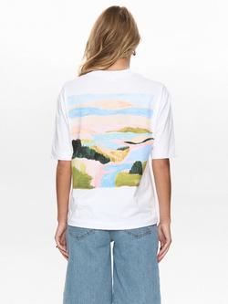 Numph Meadow Graphic T-Shirt, White - view 2, White