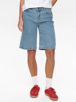 Numph Barcelona Denim Shorts, Light Blue, Light Blue