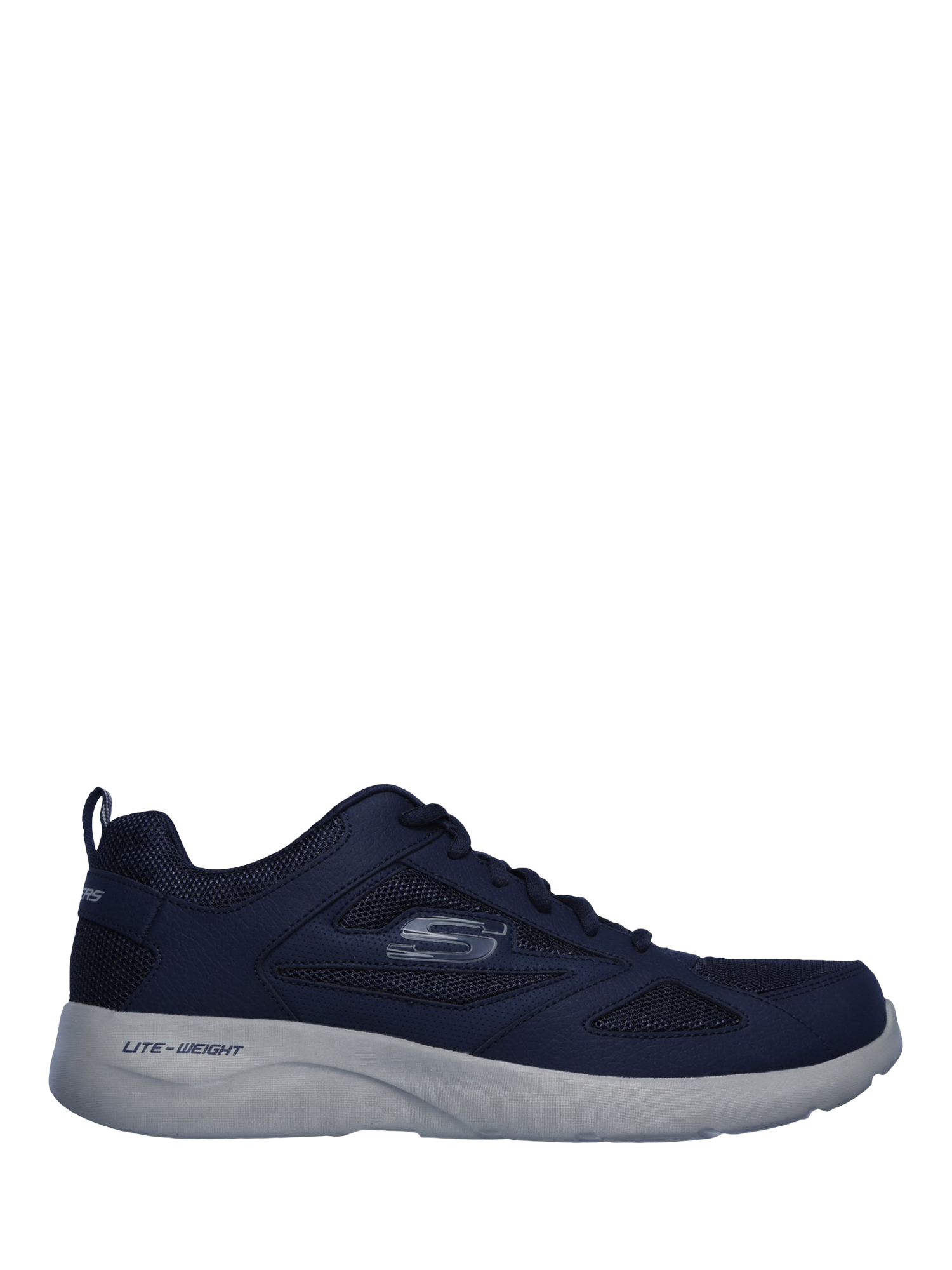 Product image 1 of 3, which shows Skechers Dynamight 2.0 Mesh Sports Trainers, Navy, 6