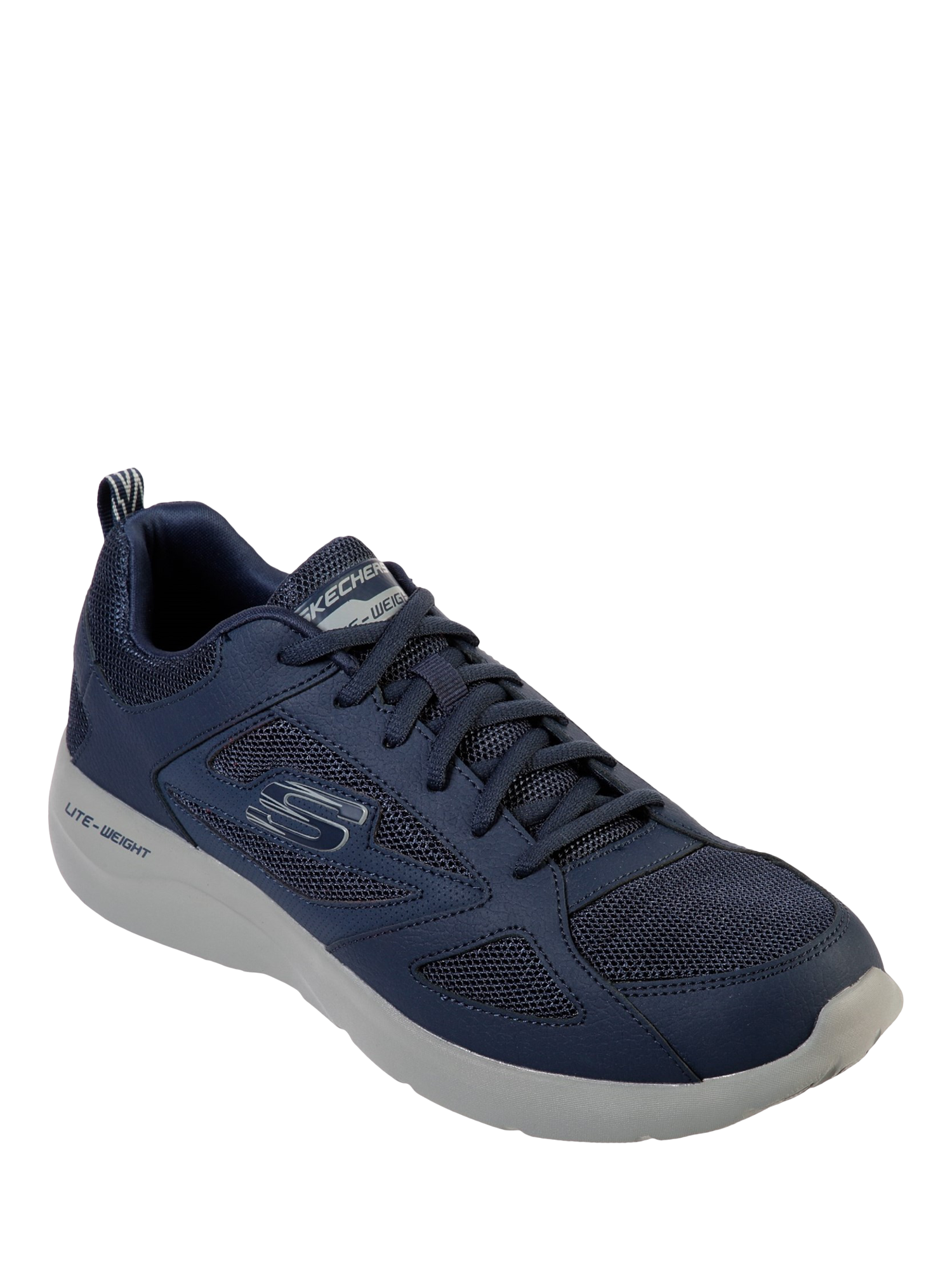 Product image 2 of 3, which shows Skechers Dynamight 2.0 Mesh Sports Trainers, Navy, 6