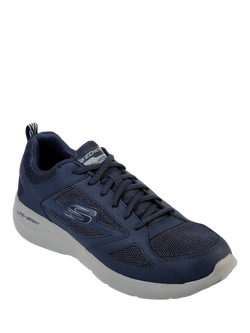 Skechers Dynamight 2.0 Mesh Sports Trainers - view 2, Navy