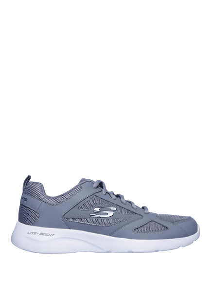 Skechers Dynamight 2.0 Mesh Sports Trainers, Grey