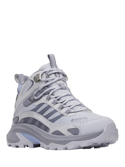 Merrell Women's Moab Speed 2 Mid GTX Hiking Shoes, Casper - view 2, Casper