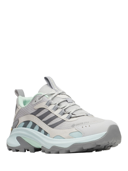 Merrell Moab Speed 2 GTX Hiking Shoes - view 2, Light Grey/Multi