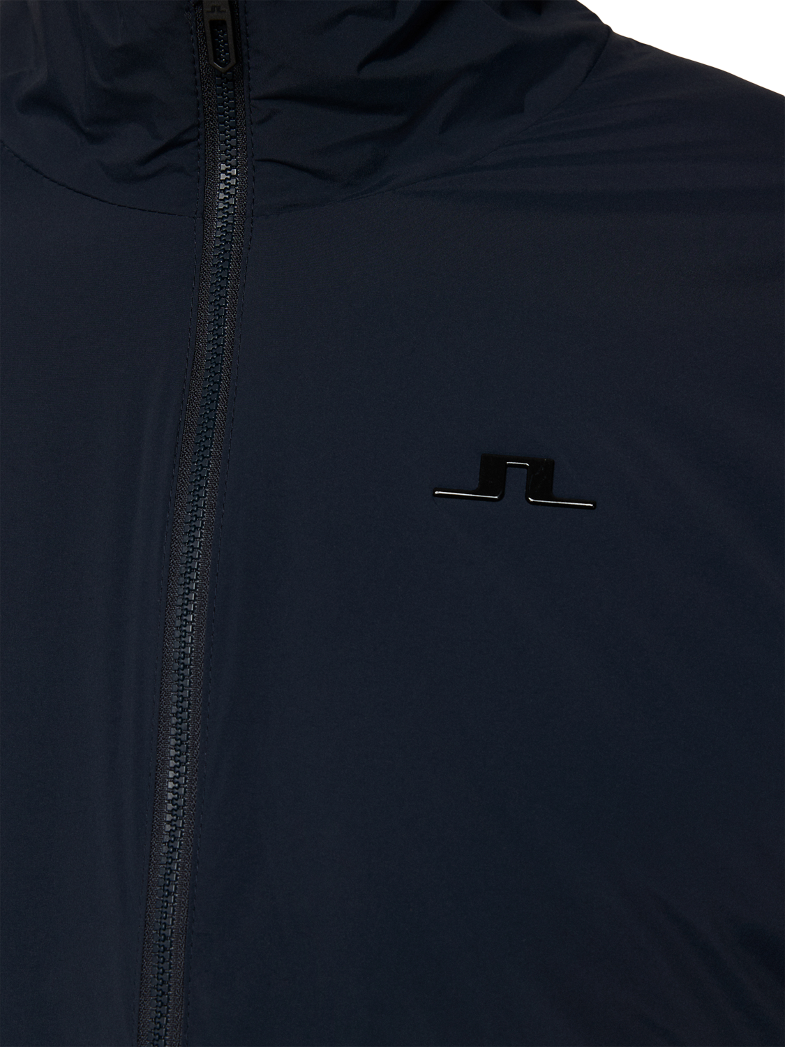 Product image 3 of 5, which shows J.Lindeberg Clinton Water-Repellent Utility Jacket, Navy, L