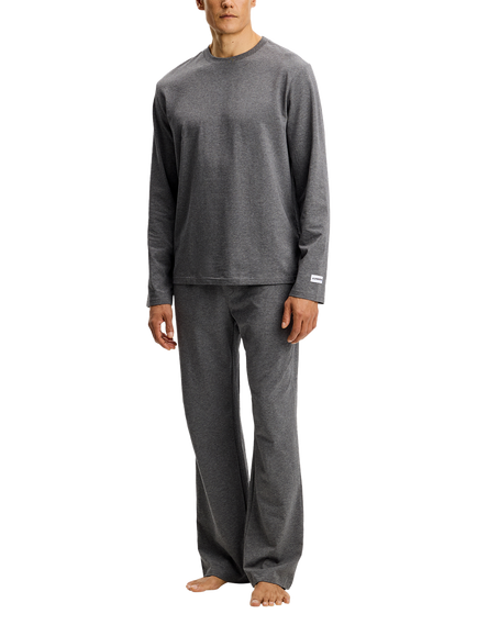 J.Lindeberg Pierce Pyjama Set, Dark Grey Melange, Dark Grey Melange