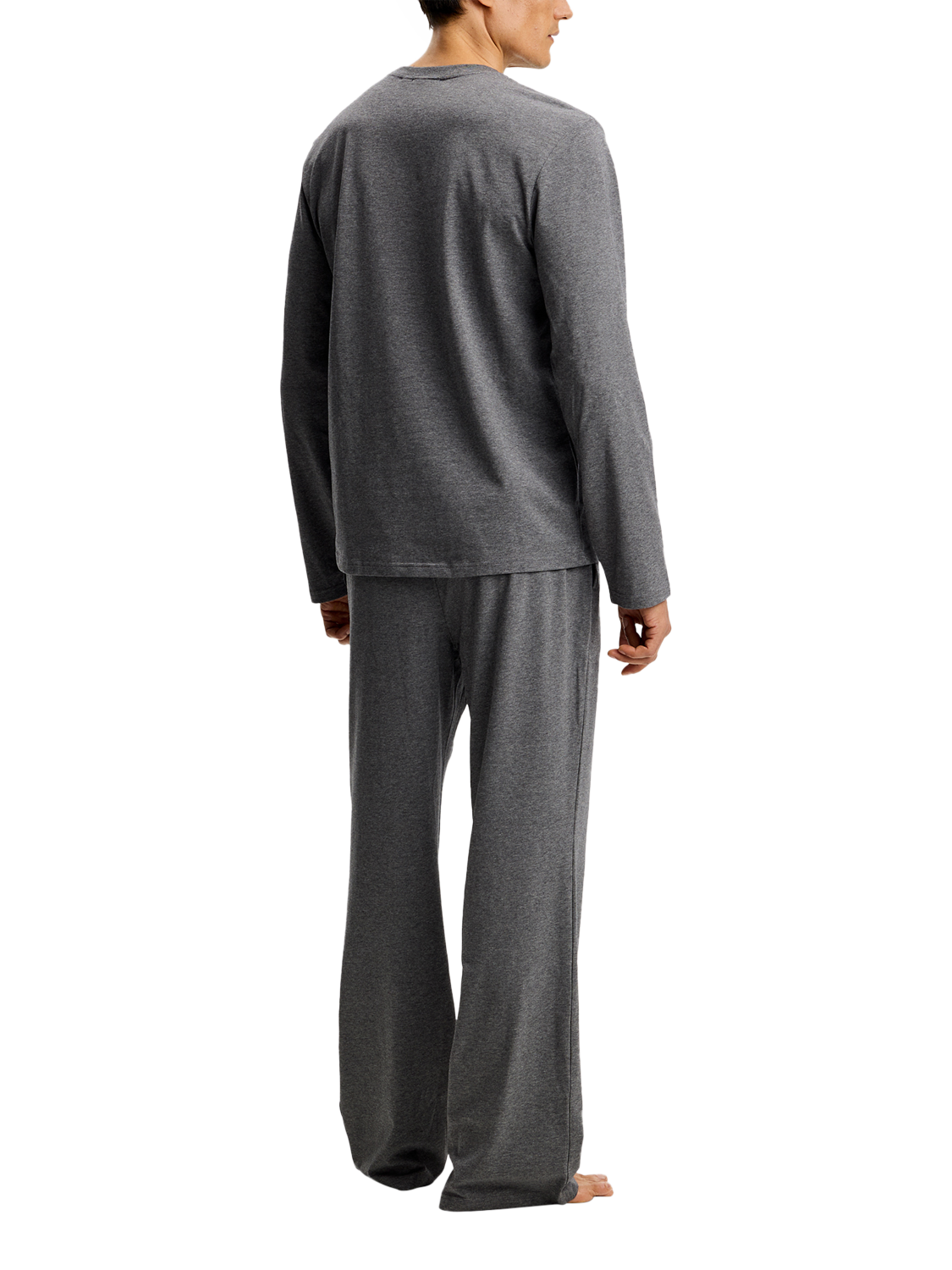 Product image 2 of 6, which shows J.Lindeberg Pierce Pyjama Set, Dark Grey Melange, S