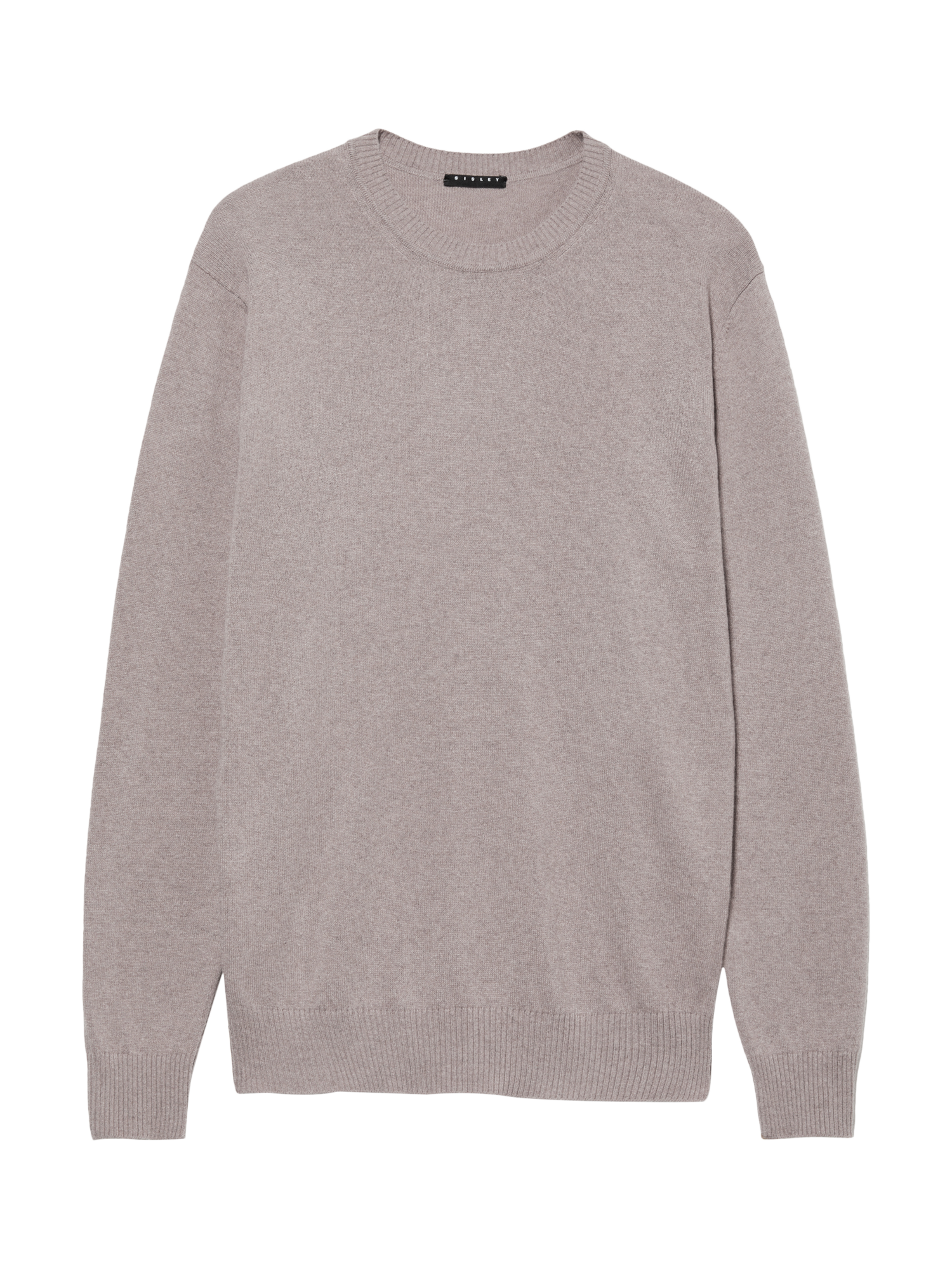 Product image 5 of 5, which shows SISLEY Wool Cashmere Blend Crew Neck Jumper, Beige, XL