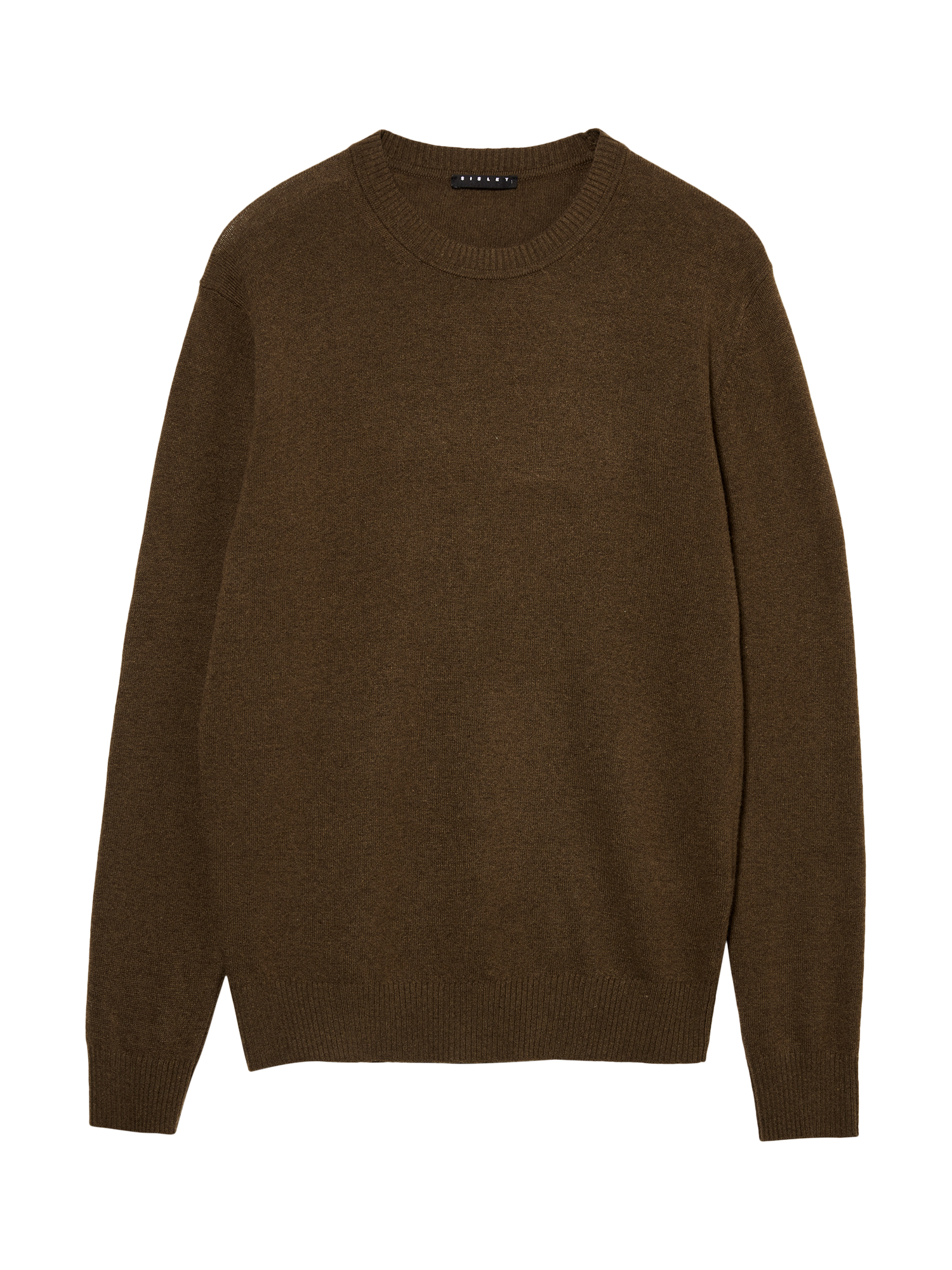 Product image 4 of 5, which shows SISLEY Wool Cashmere Blend Crew Neck Jumper