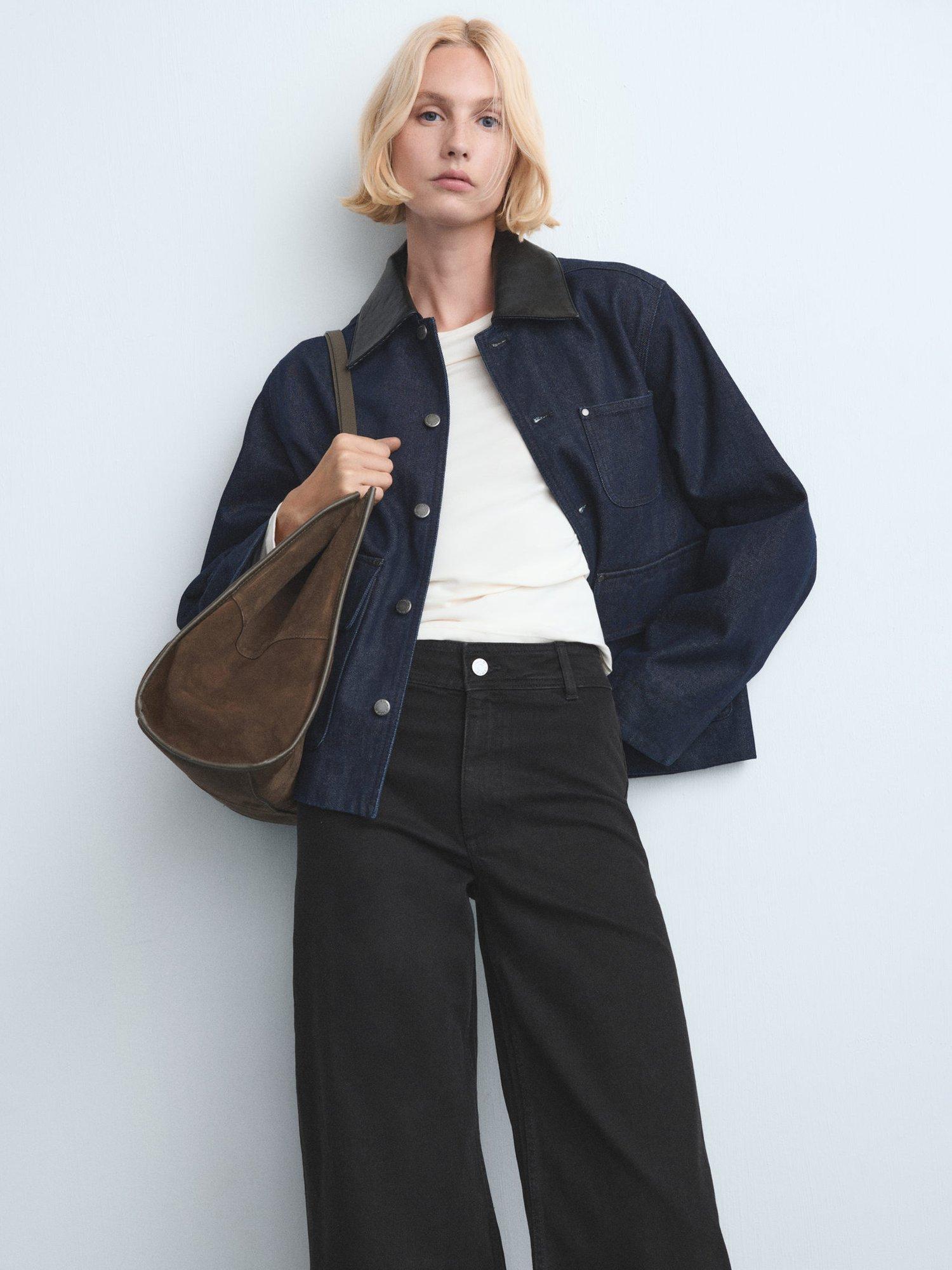 Product image 6 of 8, which shows Mango Catherin Jeans, Black, 10