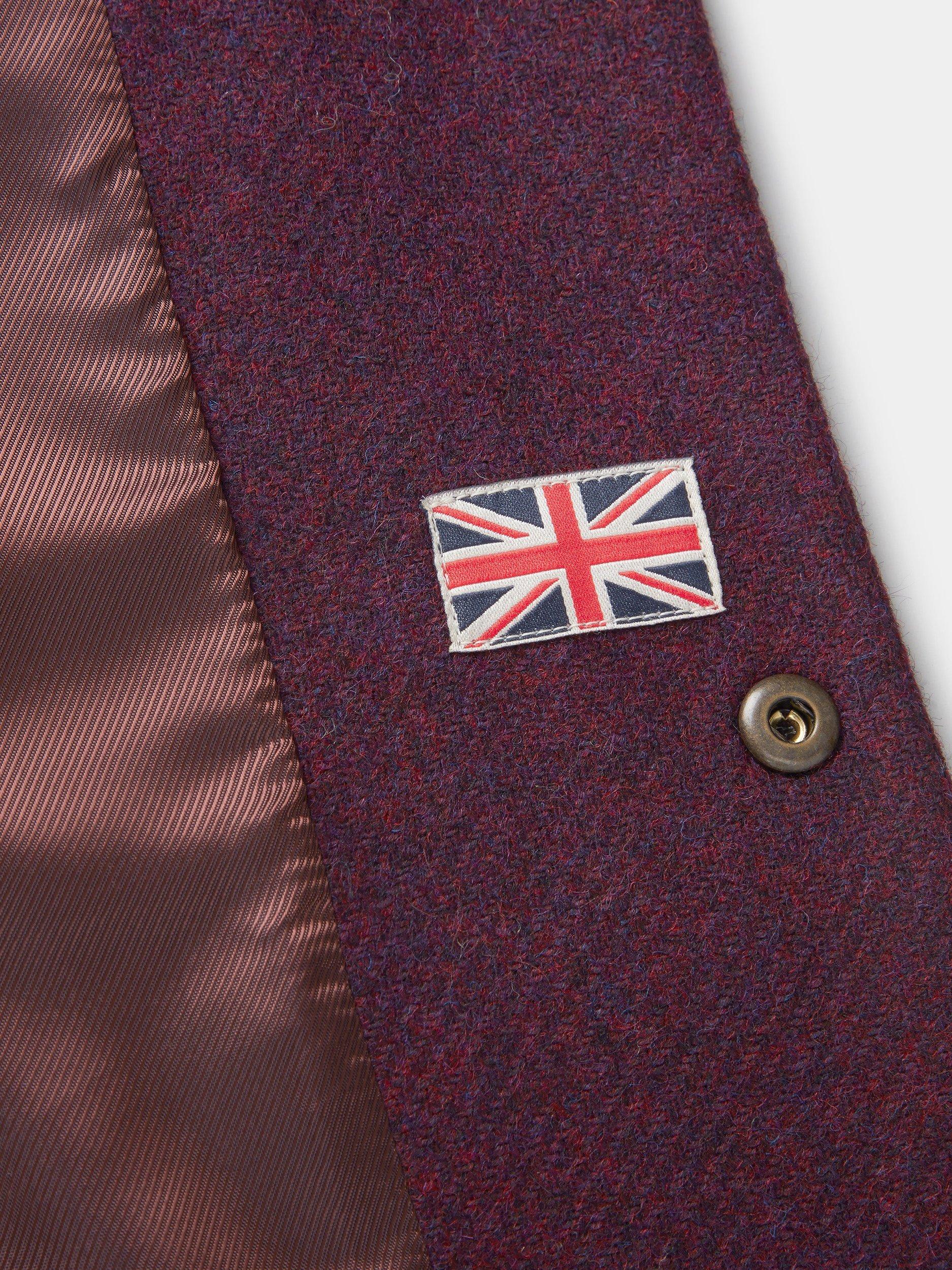 Product image 11 of 11, which shows Aubin Corby Shacket Jacket, Purple, S