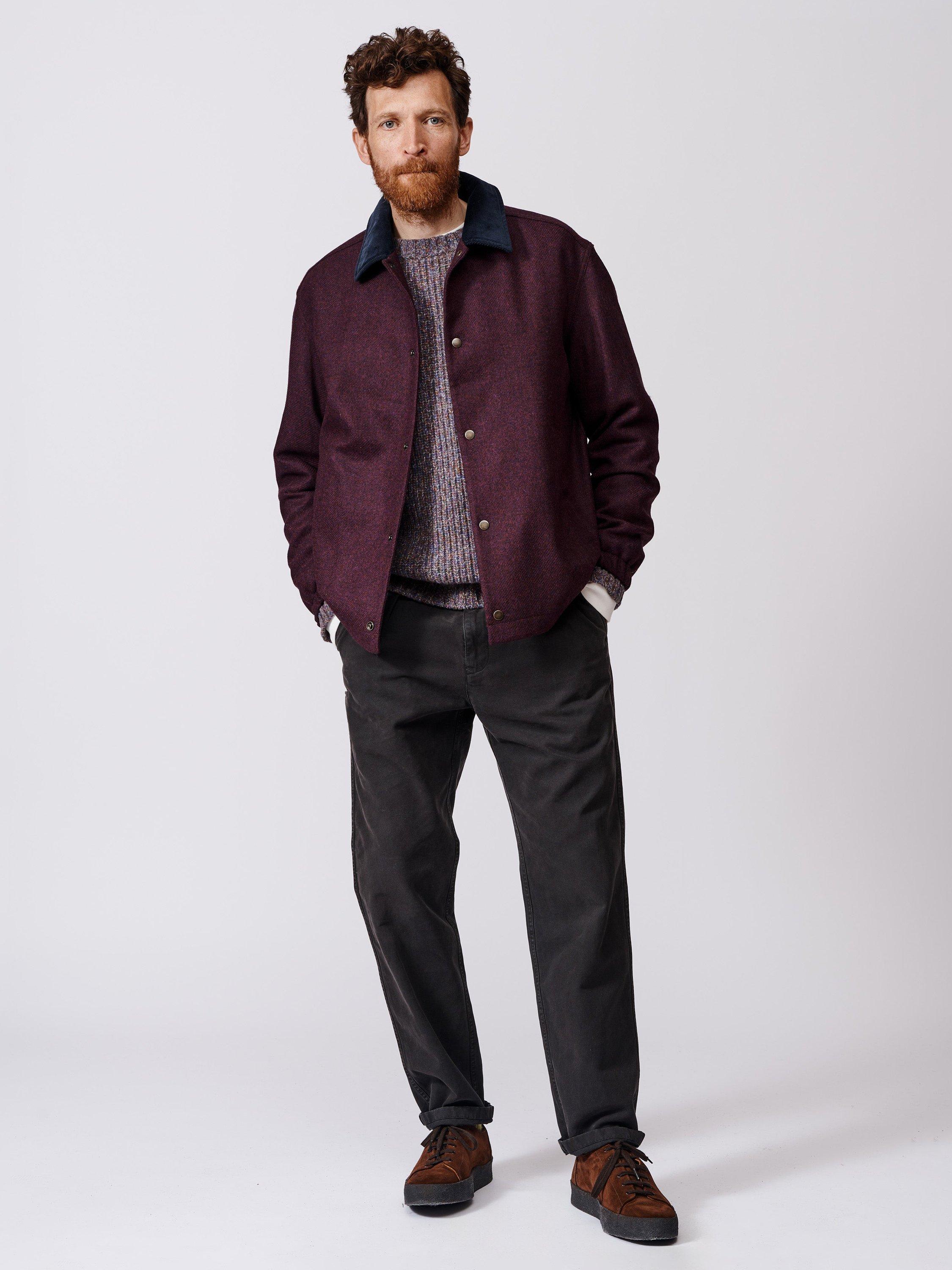 Product image 3 of 11, which shows Aubin Corby Shacket Jacket, Purple, S