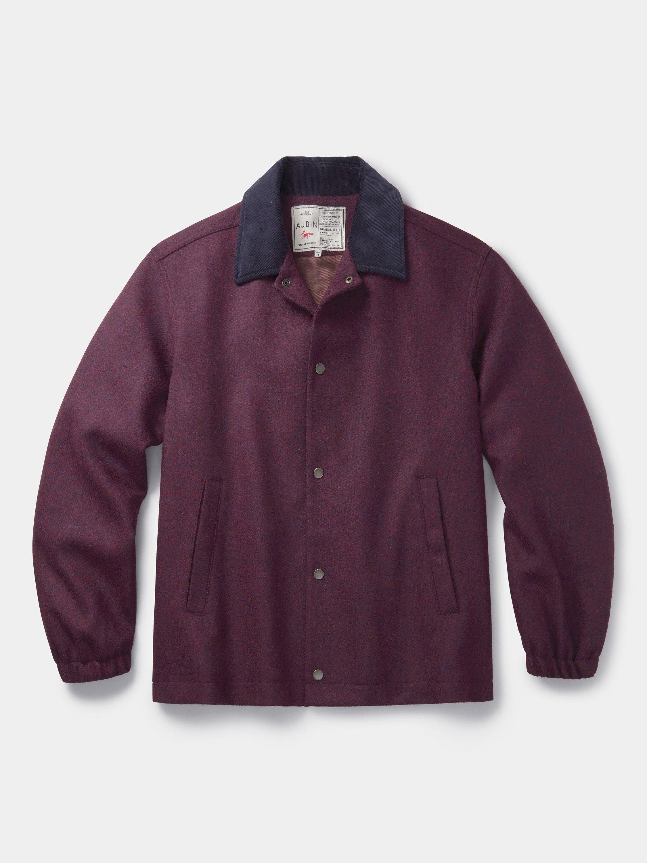 Product image 8 of 11, which shows Aubin Corby Shacket Jacket, Purple, S