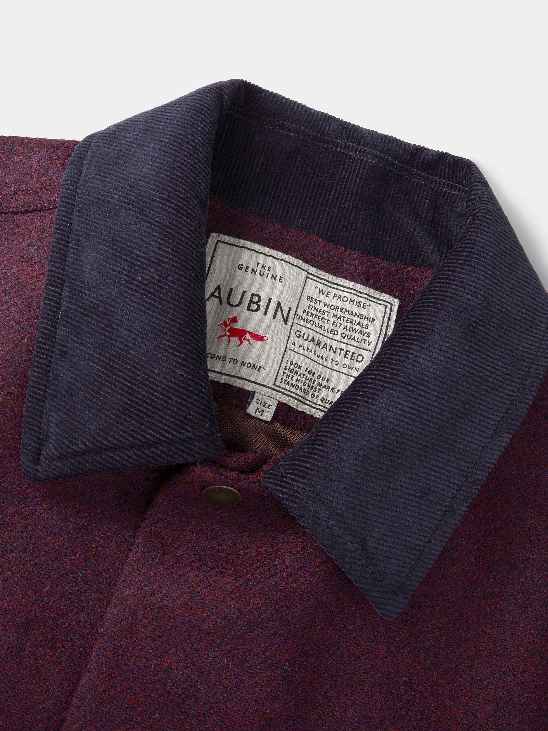 Product image 9 of 11, which shows Aubin Corby Shacket Jacket, Purple, S