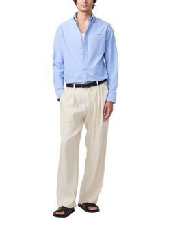 NN.07 Colby Button Down Cotton Shirt, Light Blue, Light Blue