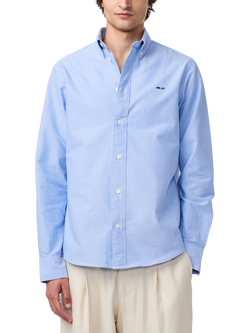 NN.07 Colby Button Down Cotton Shirt, Light Blue - view 2, Light Blue