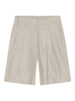NN.07 Kay Linen Shorts, Oat, Oat