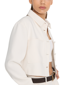 Good American Lux Body Fit Blazer, White - view 2, White