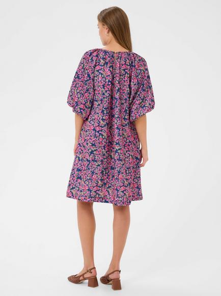 Saint Tropez Onneli Floral Dress, Navy - view 2, Navy