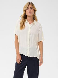 Saint Tropez Madsine Short Sleeve Shirt, Winter White, Winter White