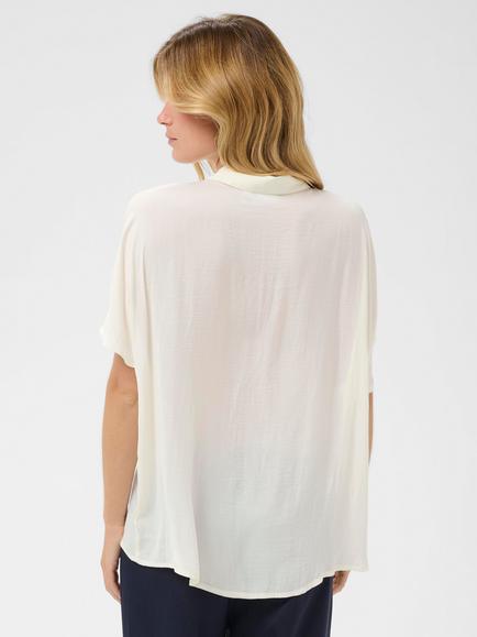 Saint Tropez Madsine Short Sleeve Shirt, Winter White - view 2, Winter White