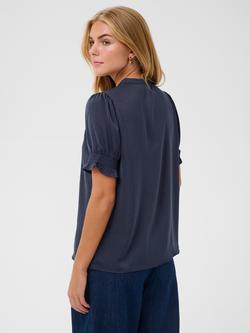 Saint Tropez Nunni Smock Sleeve Top - view 2, Eclipse