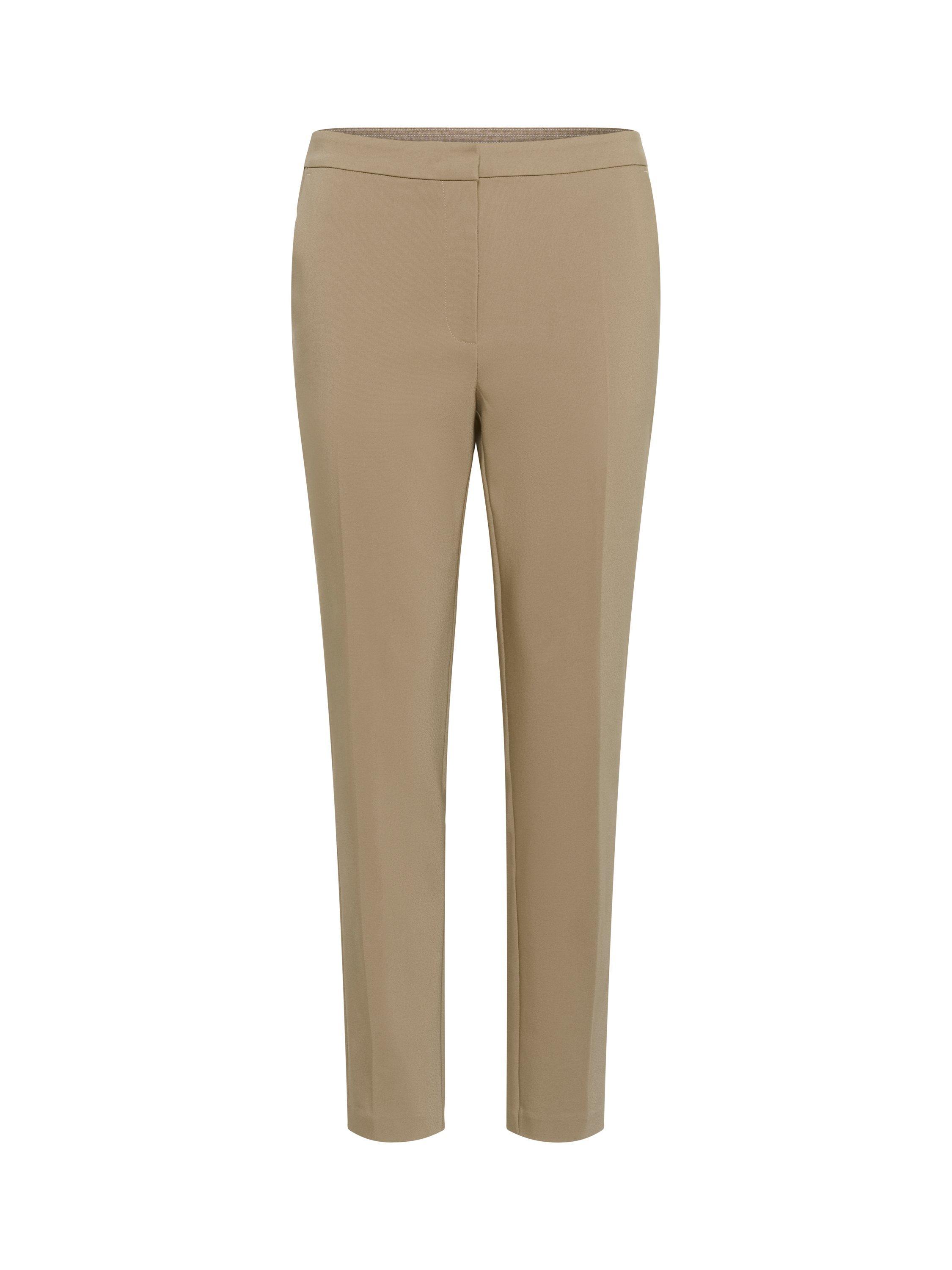 Product image 5 of 6, which shows Saint Tropez Ossa Tailored Trousers, Greige, XS