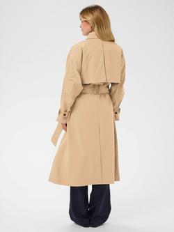 Saint Tropez Otilia Belted Trench Coat, Starfish - view 2, Starfish
