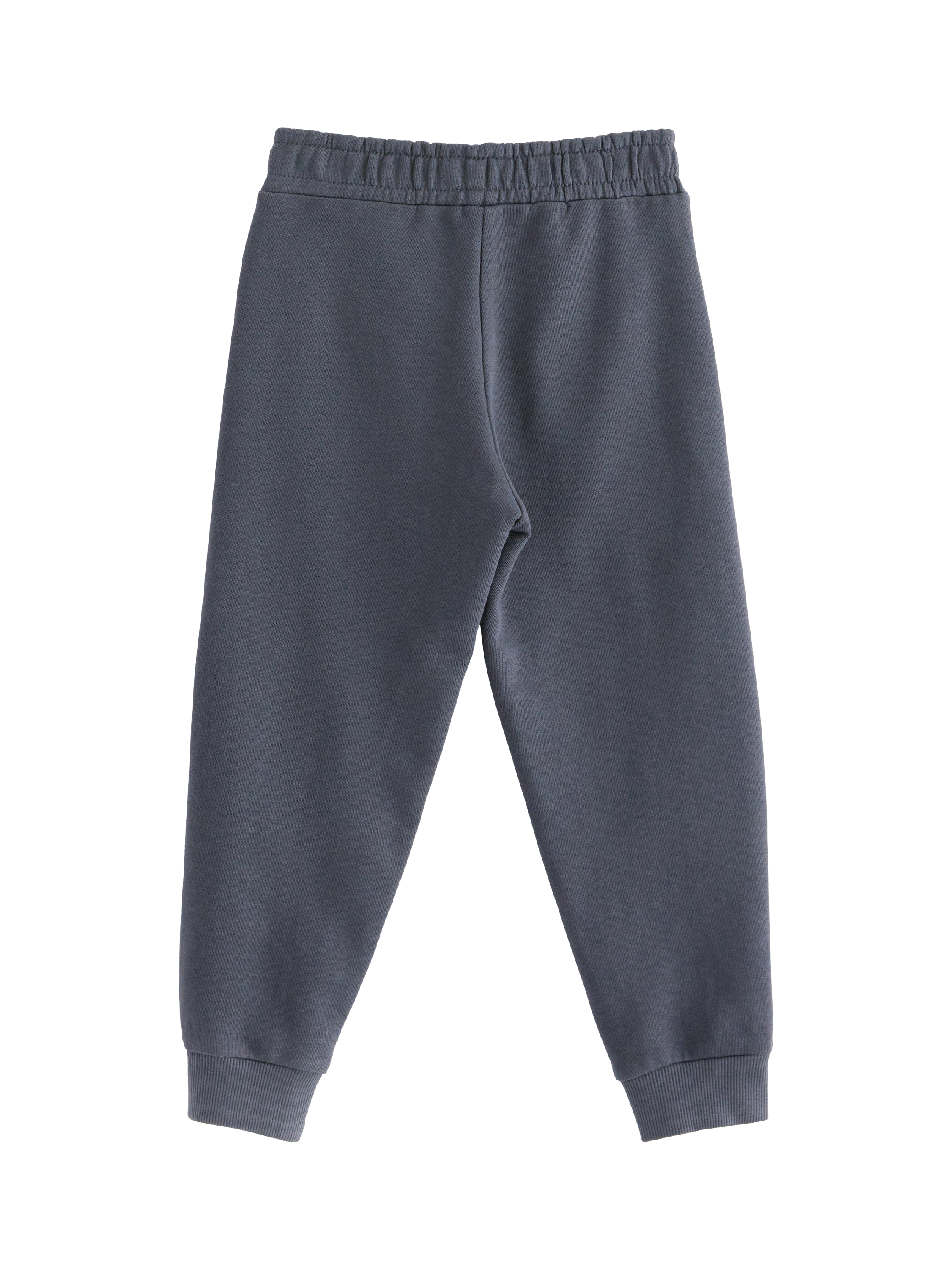 Product image 5 of 6, which shows Lindex Kids' Pure Cotton Joggers, Dark Grey, 18-24 months