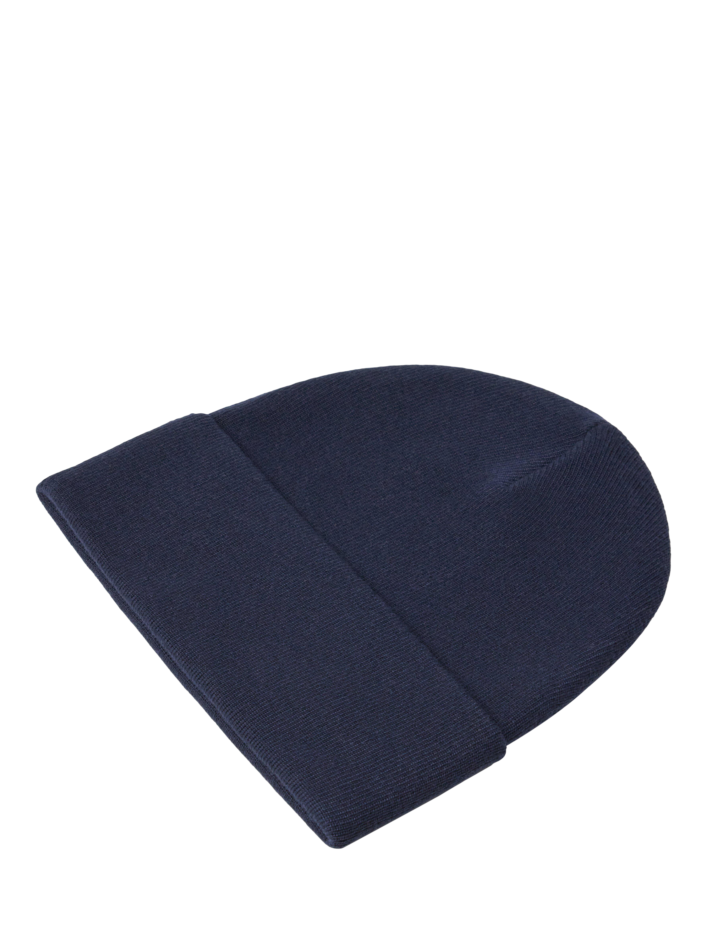 Product image 2 of 3, which shows Lindex Kids' Basic Beanie Hat, Dark Navy, 2-4 years