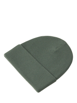 Lindex Kids' Basic Beanie Hat - view 2, Dark Dusty Khaki