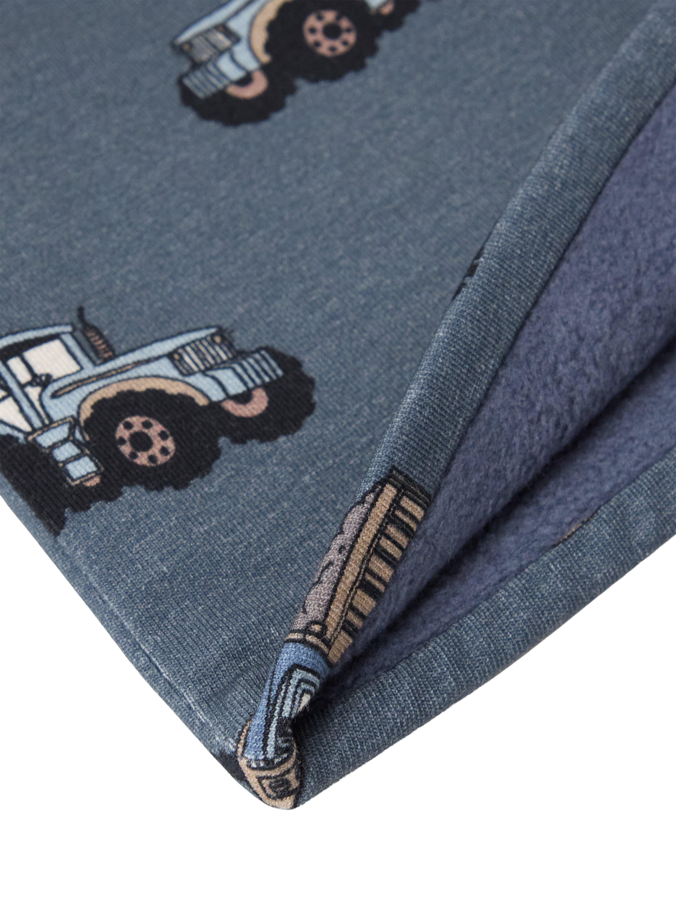 Product image 3 of 3, which shows Lindex Kids' Construction Beanie Hat, Dark Grey, 2-4 years