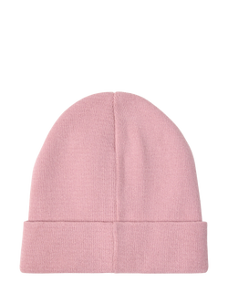 Lindex Kids' Unicorn Beanie Hat, Dusty Pink - view 2, Dusty Pink