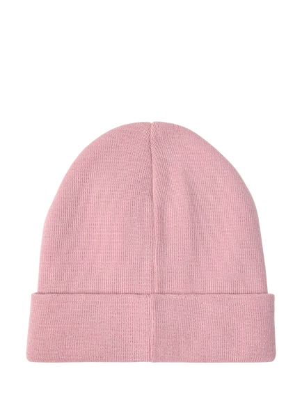 Lindex Kids' Unicorn Beanie Hat, Dusty Pink - view 2, Dusty Pink