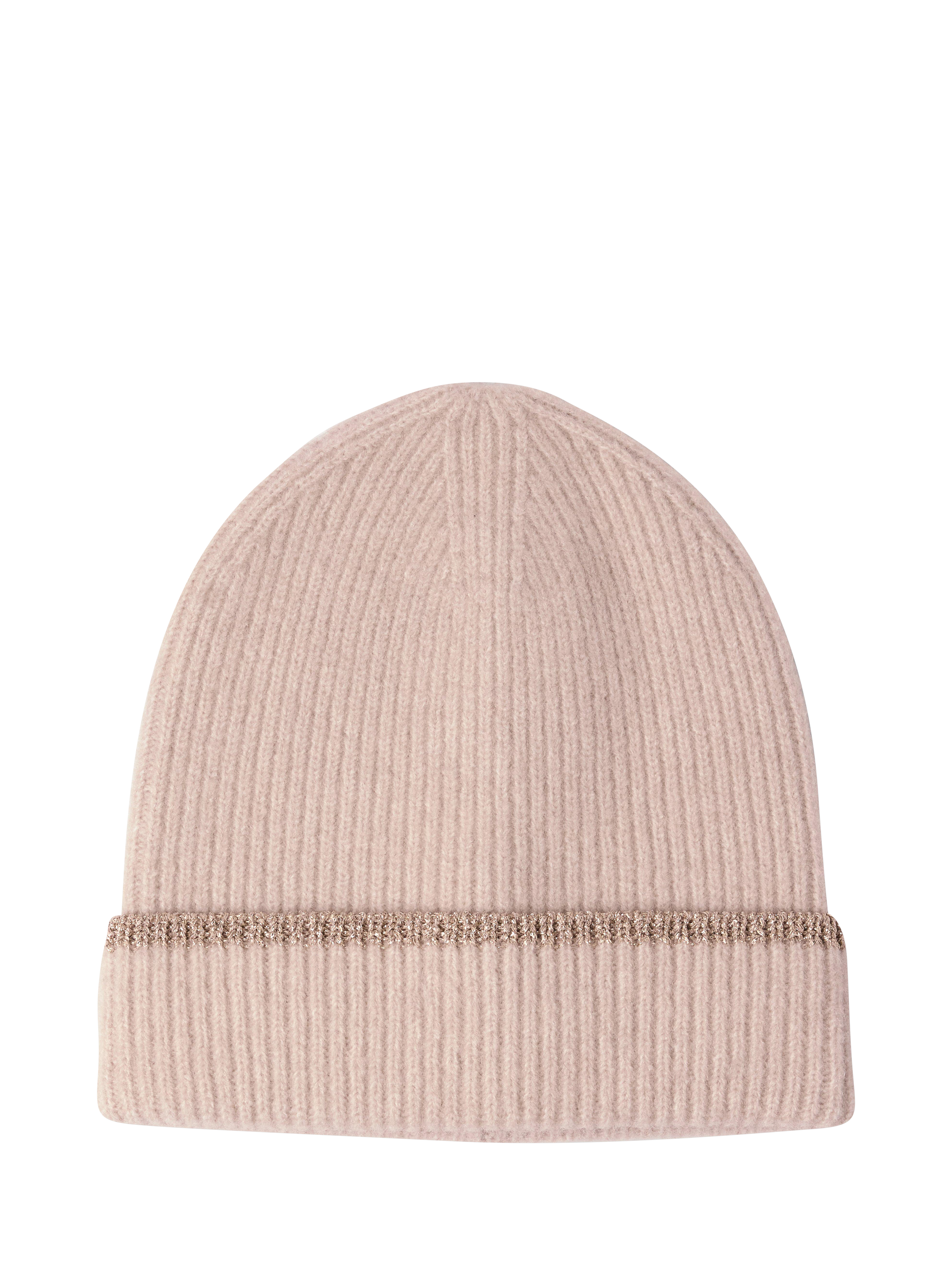 Product image 1 of 3, which shows Lindex Kids' Rib Knit Beane Hat, Light Grey, 5-7 years
