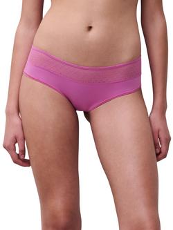 Chantelle Norah Chic Soft Feel Shorty Knickers, Rosebud