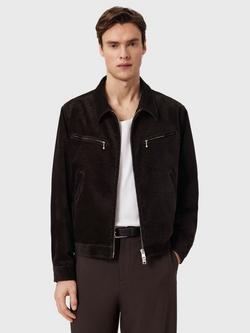 AllSaints Korey Shacket, Traverse Brown, Traverse Brown