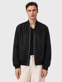 AllSaints Nyx Bomber Jacket, Black, Black