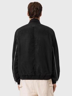 AllSaints Nyx Bomber Jacket, Black - view 2, Black