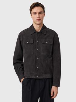 AllSaints Shelton Jacket, Washed Black, Washed Black