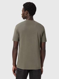 AllSaints Brace Short Sleeve Crew T-Shirt, Pack of 3 - view 2, White/Green