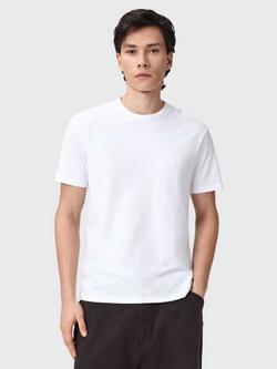 AllSaints Cipher Crew Neck T-Shirt, Chalk White, Chalk White