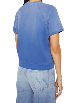 MOTHER Concert Logo Crew Neck Cotton T-Shirt, Mother Swirl - view 2, Mother Swirl