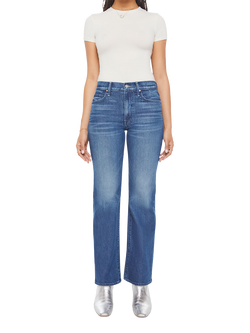 MOTHER Lil Kick It High Rise Straight Leg Jeans, Which Is Witch, Which Is Witch