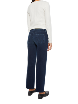 MOTHER Wide Straight Leg Ankle Jeans, Chip On My Shoulder - view 2, Chip On My Shoulder